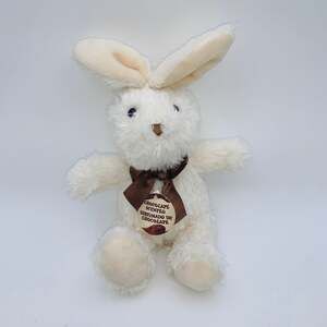 Happy Go Fluffy Chocolate Scented White Bunny